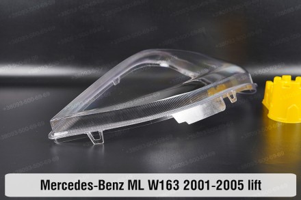 Стекло на фару Mercedes-Benz ML-Class W163 (2001-2005) I поколение рестайлинг пр. . фото 7