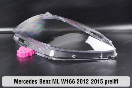 Стекло на фару Mercedes-Benz ML-Class W166 (2011-2015) III поколение дорестайлин. . фото 10
