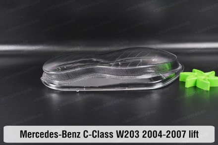 Стекло на фару Mercedes-Benz C-Class W203 (2004-2008) рестайлинг левое.В наличии. . фото 9