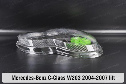 Стекло на фару Mercedes-Benz C-Class W203 (2004-2008) рестайлинг правое.В наличи. . фото 4