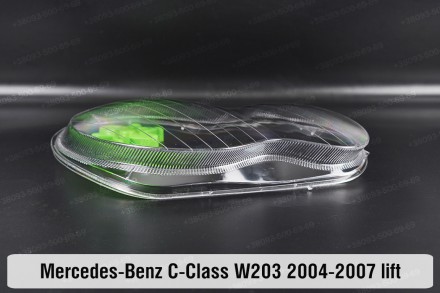 Стекло на фару Mercedes-Benz C-Class W203 (2004-2008) рестайлинг правое.В наличи. . фото 5