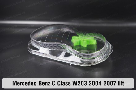 Стекло на фару Mercedes-Benz C-Class W203 (2004-2008) рестайлинг правое.В наличи. . фото 9