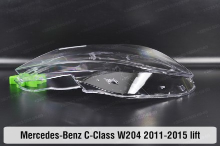 Стекло на фару Mercedes-Benz C-Class W204 (2011-2014) рестайлинг левое.В наличии. . фото 5