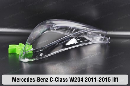 Стекло на фару Mercedes-Benz C-Class W204 (2011-2014) рестайлинг левое.В наличии. . фото 9