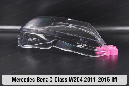 Стекло на фару Mercedes-Benz C-Class W204 (2011-2014) рестайлинг правое.В наличи. . фото 4