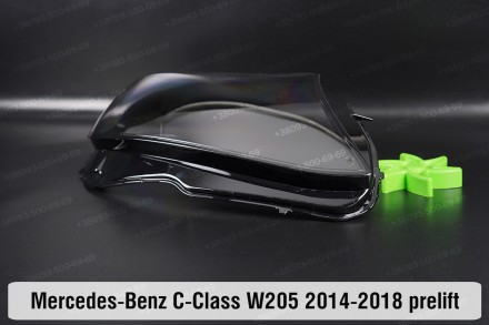 Стекло на фару Mercedes-Benz C-Class W205 (2013-2018) дорестайлинг правое.В нали. . фото 5