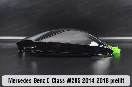Стекло на фару Mercedes-Benz C-Class W205 (2013-2018) дорестайлинг правое.В нали. . фото 4