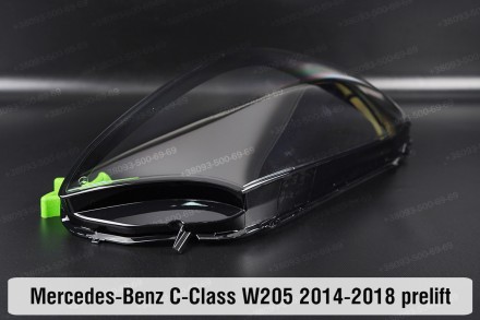 Стекло на фару Mercedes-Benz C-Class W205 (2013-2018) дорестайлинг правое.В нали. . фото 11
