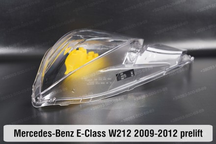 Стекло на фару Mercedes-Benz E-Class W212 (2009-2013) дорестайлинг левое.В налич. . фото 4