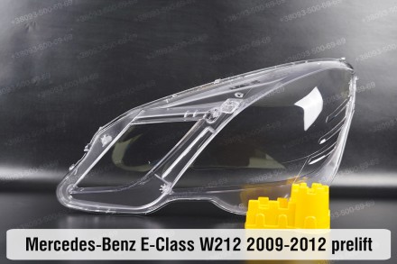 Стекло на фару Mercedes-Benz E-Class W212 (2009-2013) дорестайлинг левое.В налич. . фото 2