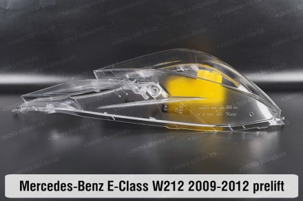 Скло на фару Mercedes-Benz E-Class W212 (2009-2013) дорестайлінг праве.У наявнос. . фото 4