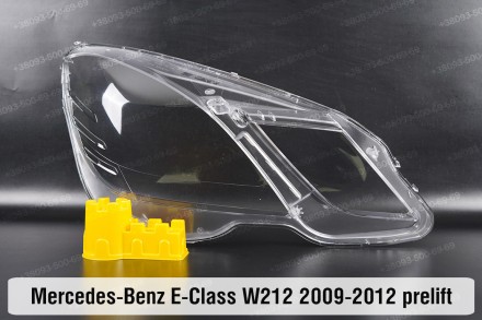 Скло на фару Mercedes-Benz E-Class W212 (2009-2013) дорестайлінг праве.У наявнос. . фото 2