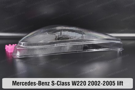 Скло на фару Mercedes-Benz S-Class W220 (2002-2005) рестайлінг ліве.У наявності . . фото 7