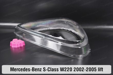 Стекло на фару Mercedes-Benz S-Class W220 (2002-2005) рестайлинг правое.В наличи. . фото 5