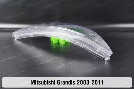 Скло на фару Mitsubishi Grandis (2003-2011) ліве.У наявності скло фар для наступ. . фото 6