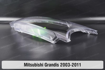 Скло на фару Mitsubishi Grandis (2003-2011) ліве.У наявності скло фар для наступ. . фото 5