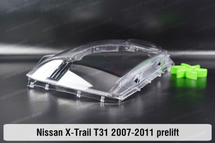 Стекло на фару Nissan X-Trail T31 (2007-2011) III поколение дорестайлинг правое.. . фото 6