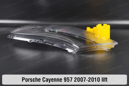 Стекло на фару Porsche Cayenne 957 (2007-2010) I поколение рестайлинг левое.В на. . фото 7