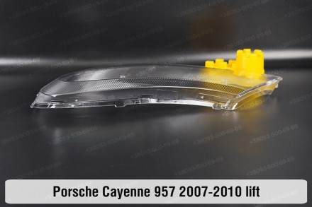 Стекло на фару Porsche Cayenne 957 (2007-2010) I поколение рестайлинг левое.В на. . фото 9