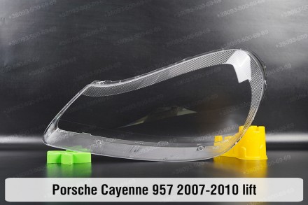 Стекло на фару Porsche Cayenne 957 (2007-2010) I поколение рестайлинг левое.В на. . фото 2