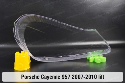 Стекло на фару Porsche Cayenne 957 (2007-2010) I поколение рестайлинг левое.В на. . фото 3