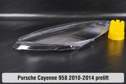 Стекло на фару Porsche Cayenne 958 (2010-2014) II поколение дорестайлинг правое.. . фото 8
