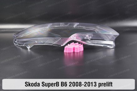 Стекло на фару Skoda SuperB B6 (2008-2013) II поколение дорестайлинг правое.В на. . фото 5
