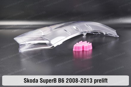 Стекло на фару Skoda SuperB B6 (2008-2013) II поколение дорестайлинг правое.В на. . фото 4