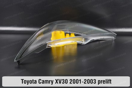 Стекло на фару Toyota Camry XV30 (2001-2004) V поколение дорестайлинг левое.
В н. . фото 5