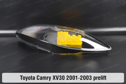 Стекло на фару Toyota Camry XV30 (2001-2004) V поколение дорестайлинг левое.
В н. . фото 6