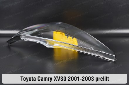 Стекло на фару Toyota Camry XV30 (2001-2004) V поколение дорестайлинг левое.
В н. . фото 9