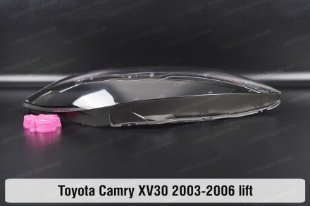 Стекло на фару Toyota Camry XV30 35 (2004-2006) V поколение рестайлинг правое.В . . фото 5