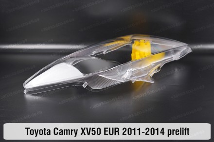 Скло на фару Toyota Camry XV50 EUR (2011-2014) VII покоління дорестайлінг праве.. . фото 5