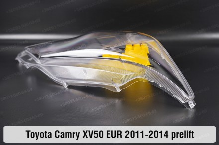 Стекло на фару Toyota Camry XV50 EUR (2011-2014) VII поколение дорестайлинг прав. . фото 9