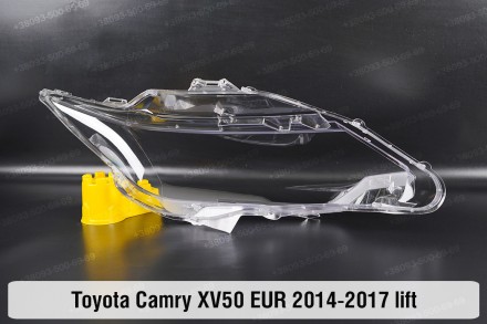 Стекло на фару Toyota Camry XV50 55 EUR (2014-2017) VII поколение рестайлинг лев. . фото 9