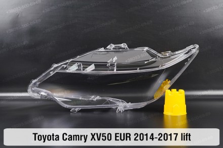 Скло на фару Toyota Camry XV50 55 EUR (2014-2017) VII покоління рестайлінг ліве.. . фото 2