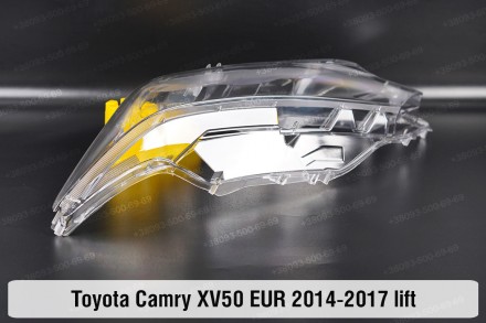 Стекло на фару Toyota Camry XV50 55 EUR (2014-2017) VII поколение рестайлинг лев. . фото 8