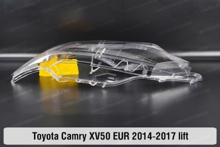 Стекло на фару Toyota Camry XV50 55 EUR (2014-2017) VII поколение рестайлинг лев. . фото 5
