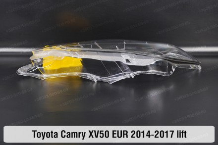 Стекло на фару Toyota Camry XV50 55 EUR (2014-2017) VII поколение рестайлинг лев. . фото 7