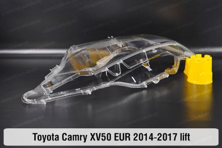 Стекло на фару Toyota Camry XV50 55 EUR (2014-2017) VII поколение рестайлинг пра. . фото 6