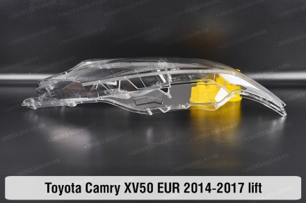 Стекло на фару Toyota Camry XV50 55 EUR (2014-2017) VII поколение рестайлинг пра. . фото 4