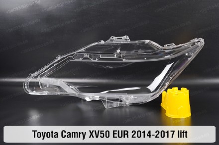 Стекло на фару Toyota Camry XV50 55 EUR (2014-2017) VII поколение рестайлинг пра. . фото 5