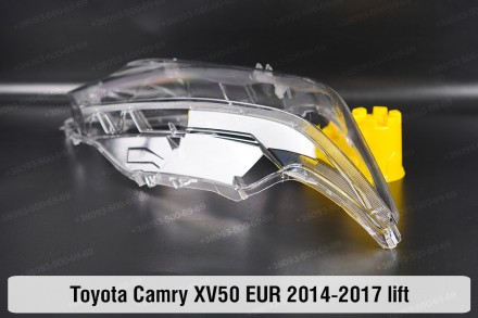 Стекло на фару Toyota Camry XV50 55 EUR (2014-2017) VII поколение рестайлинг пра. . фото 3