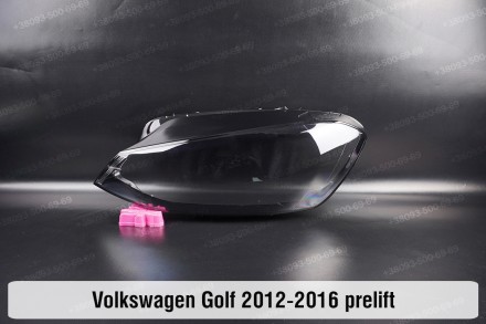 Стекло на фару VW Volkswagen Golf 7 (2012-2017) VII поколение дорестайлинг левое. . фото 2