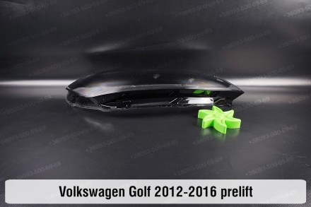 Стекло на фару VW Volkswagen Golf 7 (2012-2017) VII поколение дорестайлинг право. . фото 7