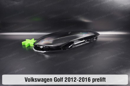 Стекло на фару VW Volkswagen Golf 7 (2012-2017) VII поколение дорестайлинг право. . фото 6