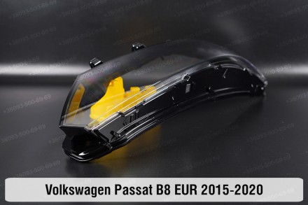 Стекло на фару VW Volkswagen Passat B8 LED EUR (2015-2019) VIII поколение дорест. . фото 6