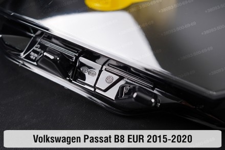 Стекло на фару VW Volkswagen Passat B8 LED EUR (2015-2019) VIII поколение дорест. . фото 9