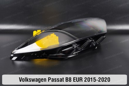 Стекло на фару VW Volkswagen Passat B8 LED EUR (2015-2019) VIII поколение дорест. . фото 3