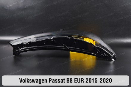 Стекло на фару VW Volkswagen Passat B8 LED EUR (2015-2019) VIII поколение дорест. . фото 10